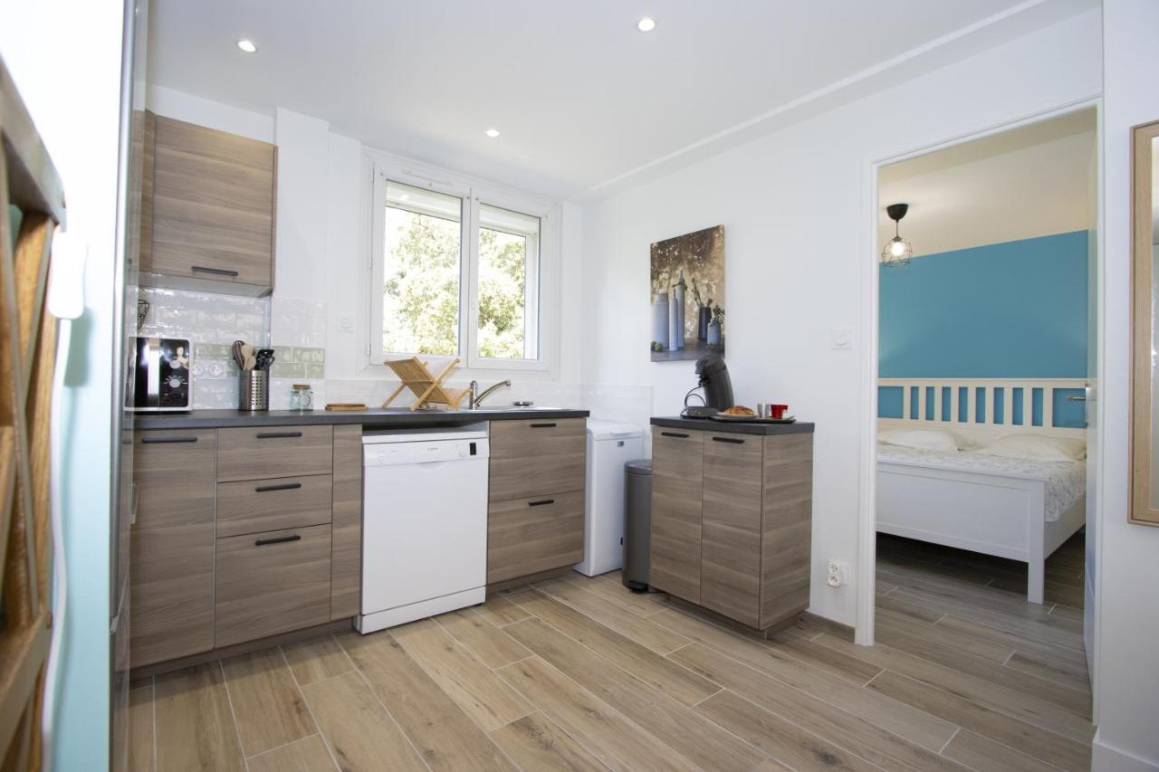 L'orée de la plage: appt. tout confort 4/6 pers. 400 m de la plage La Ciotat Exterior foto