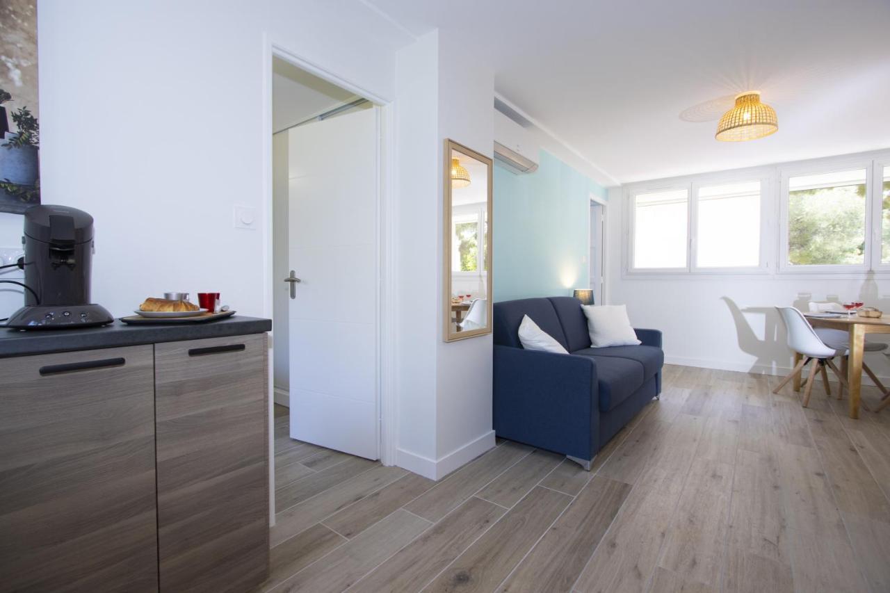 L'orée de la plage: appt. tout confort 4/6 pers. 400 m de la plage La Ciotat Exterior foto
