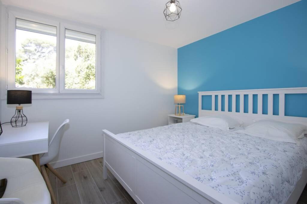 L'orée de la plage: appt. tout confort 4/6 pers. 400 m de la plage La Ciotat Exterior foto