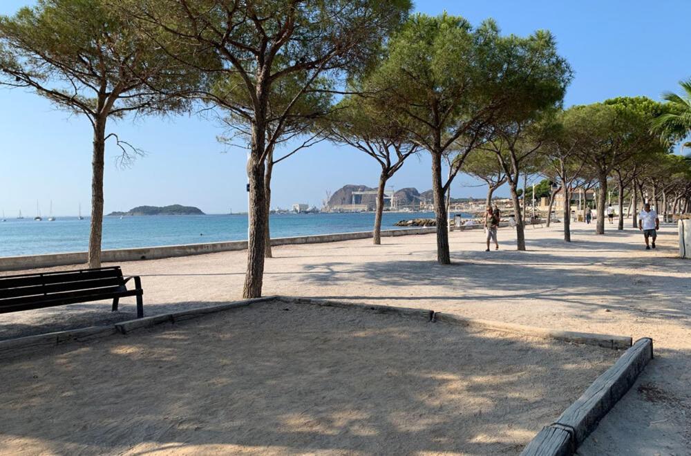 L'orée de la plage: appt. tout confort 4/6 pers. 400 m de la plage La Ciotat Exterior foto